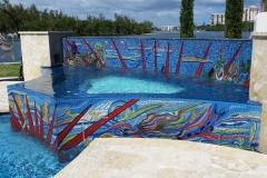 custom pool mosaic